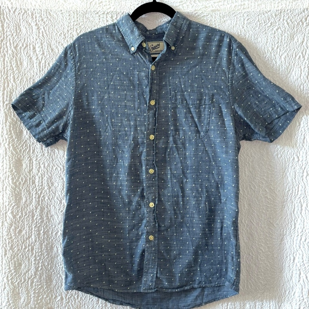 Grayers Fallen Apple Twill Button Down Short Slee… - image 2